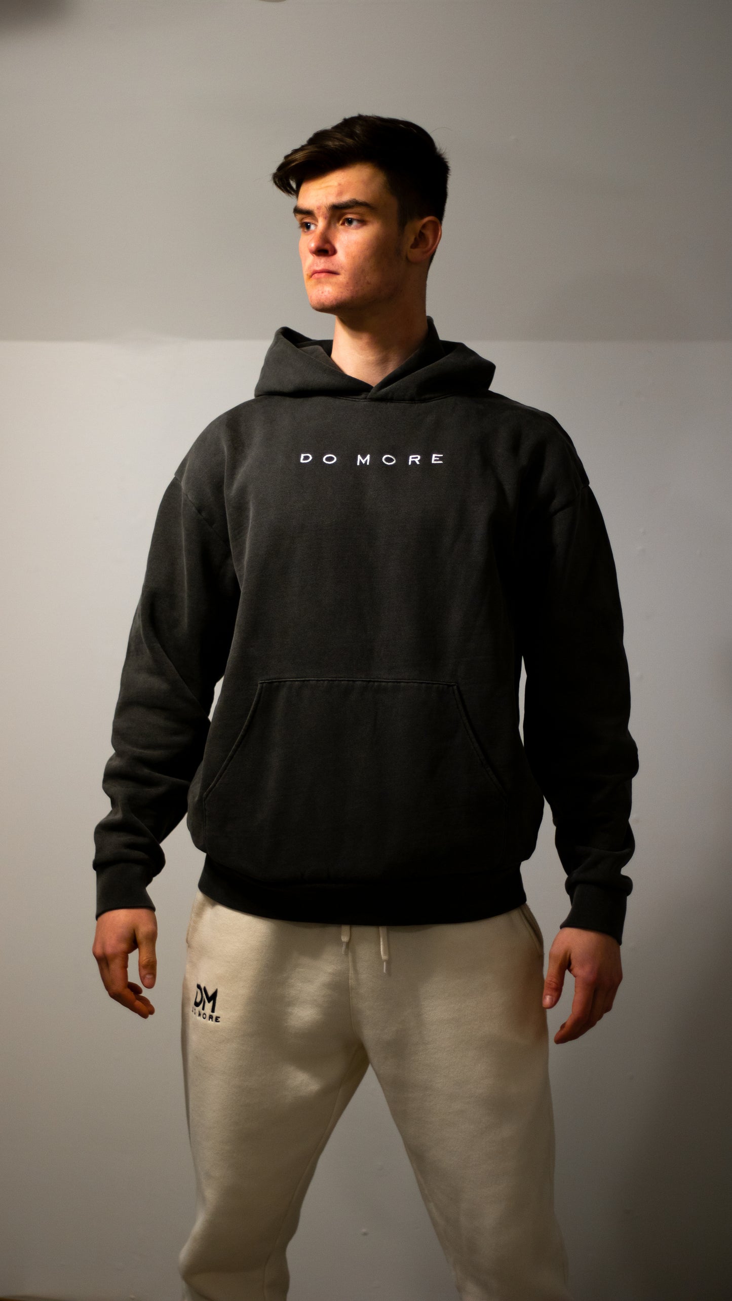 Faded Black Luxury Hoodie