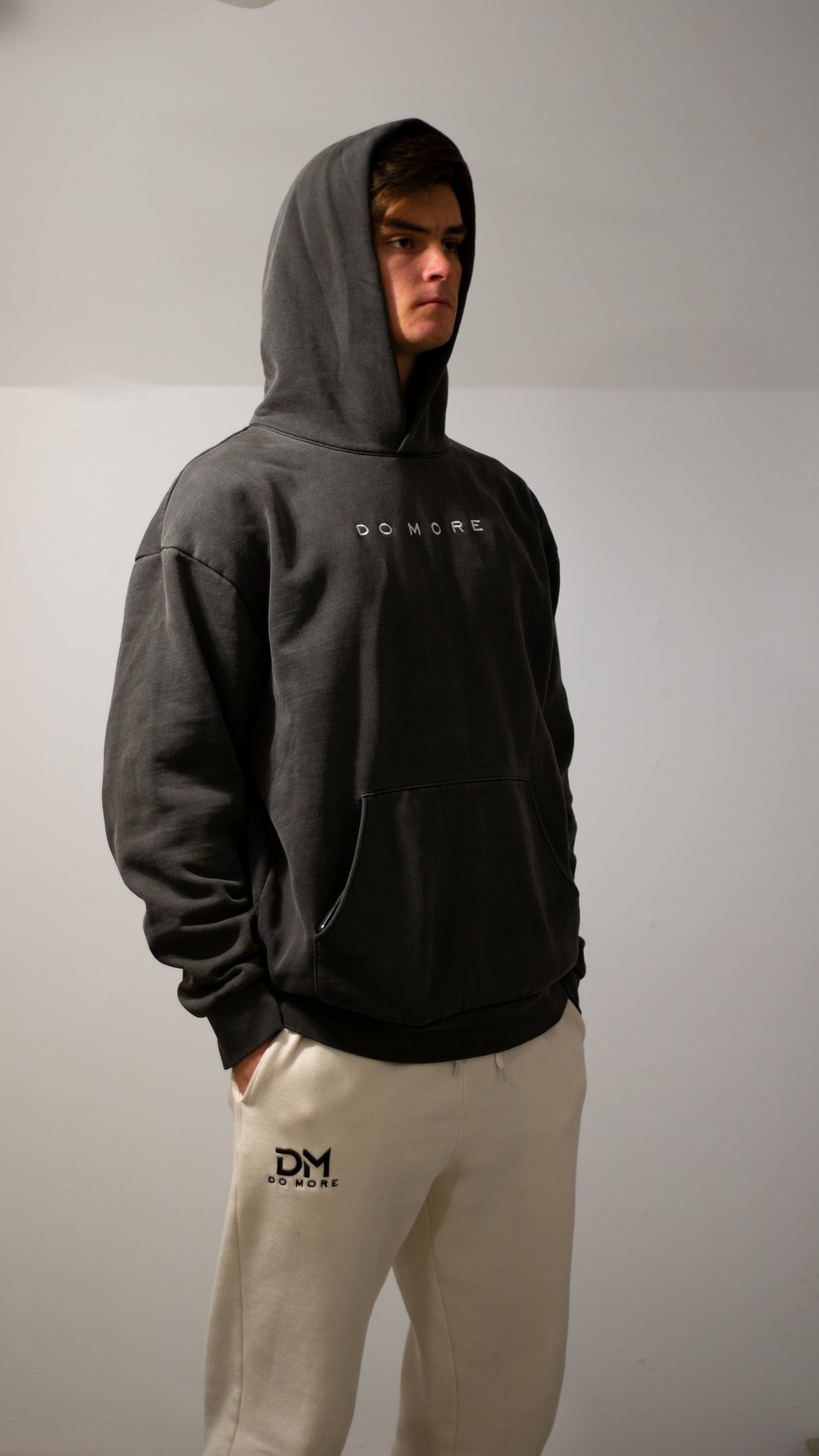 Faded Black Luxury Hoodie